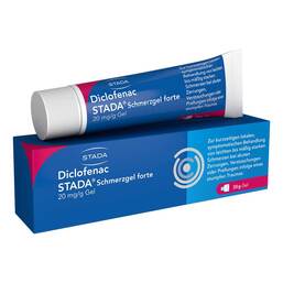 Abbildung: Diclofenac STADA® Schmerzgel forte 20 mg/g Gel 30 g, Gel PZN 18244702