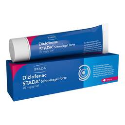 Abbildung: Diclofenac STADA® Schmerzgel forte 20 mg/g Gel 100 g, Gel PZN 18244719