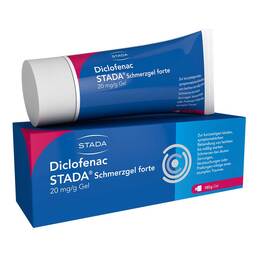 Abbildung: Diclofenac STADA® Schmerzgel forte 20 mg/g Gel 180 g, Gel PZN 18244754