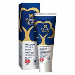 Abbildung: Manuka Health Honig Zahncreme mit Fluorid 75 ml, Zahncreme PZN 18256616