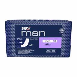 Abbildung: Seni® Man Inkontinenzeinlage super Level 5 15 St PZN 18271053