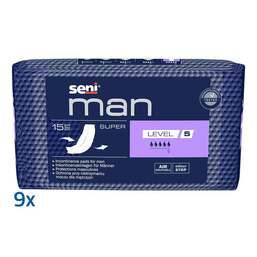 Abbildung: Seni Man Inkontinenzeinlage super Level 5 9X15 St PZN 18271076
