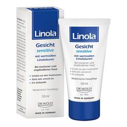 Abbildung: Linola Gesicht sensitive Creme 50 ml, Creme PZN 18294982