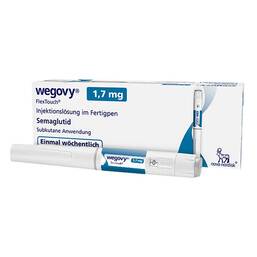 Abbildung: Wegovy 1,7 mg Flextouch Injektionslösung Fertigpen 1X3 ml, Injektionslösung PZN 18299330