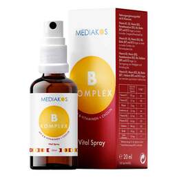 Abbildung: Vitamin B Komplex Mediakos Vital Spray vegan 20 ml, Spray PZN 18299778