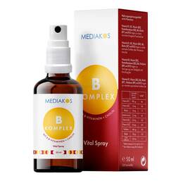 Abbildung: Vitamin B Komplex Mediakos Vital Spray vegan 50 ml, Spray PZN 18299784
