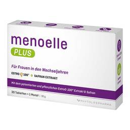 Abbildung: Menoelle Plus Tabletten 30 St, Tabletten PZN 18300458