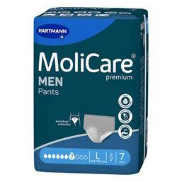 Abbildung: Molicare premium Men Pants 7 Tropfen L 7 St PZN 18300748