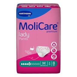 Abbildung: Molicare Premium lady Pants 5 Tropfen M 8 St PZN 18300760