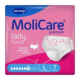 Abbildung: Molicare Premium lady Pants 7 Tropfen L 7 St PZN 18300837