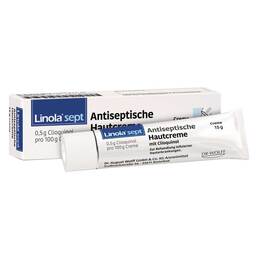 Abbildung: Linola sept Antiseptische Hautcreme mit Clioquinol 15 g, Creme PZN 18312639