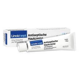 Abbildung: Linola sept Antiseptische Hautcreme mit Clioquinol 50 g, Creme PZN 18312651