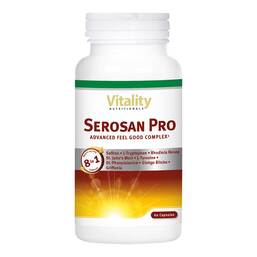 Abbildung: Serosan Pro L-Tryptophan + L-Tyrosin + Ginkgo Kapseln 60 St, Kapseln PZN 18317424