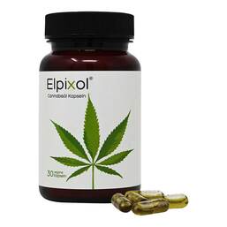 Abbildung: Cannabisöl Kapseln Elpixol 30 St, Kapseln PZN 18319133