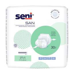 Abbildung: Seni San anatomische Windel plus 30 St, Beutel PZN 18329462