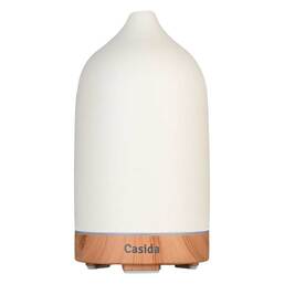 Abbildung: Aroma Diffuser Keramik weiß / Holz 1 St PZN 18354939