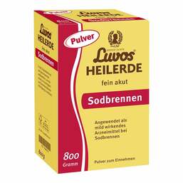 Abbildung: Luvos Heilerde fein akut Sodbrennen Pulver 800 g, Pulver PZN 18360756