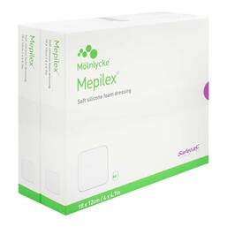 Abbildung: Mepilex 10x12 cm Schaumverband 10 St, Verband PZN 18361276