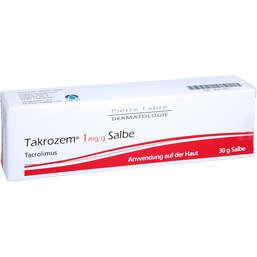 Abbildung: Takrozem 1 mg / g Salbe 30 g, Salbe PZN 18363795