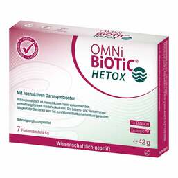 Abbildung: Omni Biotic Hetox Pulver Beutel 7X6 g, Pulver PZN 18364211