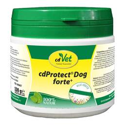 Abbildung: Cdprotect Dog forte + Pulver vet. (für Tiere) 150 g, Pulver PZN 18367149