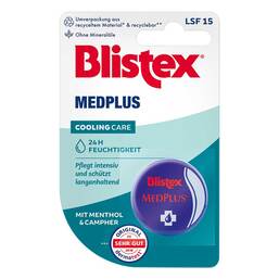 Abbildung: Blistex Medplus Creme ohne Mineralöl Tiegel 7 ml, Creme PZN 18371843