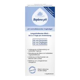 Abbildung: Replens pH Vaginalgel vorgefüllte Applikatoren 4 St, Vaginalgel PZN 18373859