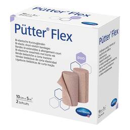 Abbildung: Pütter Flex Duo Binde 10 cmx5 m 2 St, Binden PZN 18374600