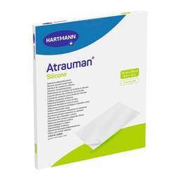 Abbildung: Atrauman Silicone steril 20x30 cm Kompressen 5 St, Kompressen PZN 18375829