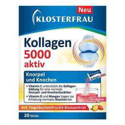 Abbildung: Klosterfrau Kollagen 5000 aktiv Granulat Sticks 20 St, Granulat PZN 18378383