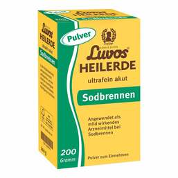 Abbildung: Luvos Heilerde ultrafein akut Sodbrennen Pulver 200 g, Pulver PZN 18380701