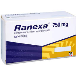 Abbildung: Ranexa 750 mg Retardtabletten 100 St, Retard-Tabletten PZN 18390332