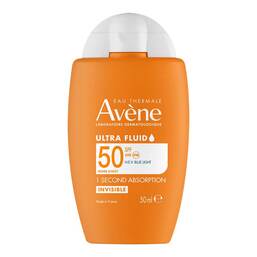 Abbildung: Avene Ultra Fluid Invisible SPF 50 50 ml, Emulsion PZN 18390504