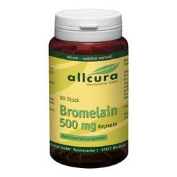 Abbildung: Bromelain 500 mg Kapseln 90 St, Kapseln PZN 18410081
