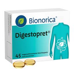 Abbildung: Digestopret® magensaftresistente Weichkapseln 45 St, Magensaftresistente Weichkapseln PZN 18428253