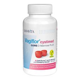Abbildung: Vagiflor cystimed Gums D-Mannose Plus 60 St PZN 18432668