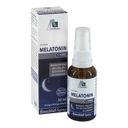 Abbildung: Melatonin 1,9 mg Einschlaf-Spray 30 ml, Spray PZN 18432705