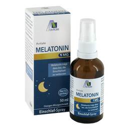 Abbildung: Melatonin 1 mg Einschlaf-Spray Spray, 50 ml PZN 18432711