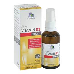 Abbildung: Vitamin D3 1000 I.E. Direkt-Spray 50 ml, Spray PZN 18432734