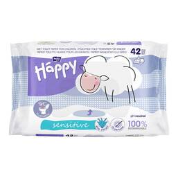 Abbildung: Bella baby Happy feuchtes Toilettenpapier sensitiv 42 St, Beutel PZN 18441377