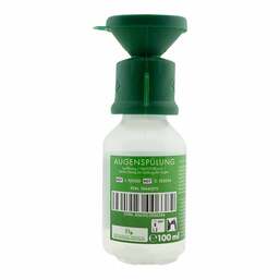 Abbildung: Augenspülflasche Einmalgebrauch steril 100 ml 100 ml, Spüllösung PZN 18443175