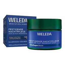 Abbildung: Weleda festigende Nachtpflege blauer Enzian & Edelweiss Nachtcreme, 40 ml PZN 18446788 