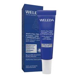 Abbildung: Weleda Anti-Falten Augen- & Lippenpflege blauer Enzian & Edelweiss 10 ml, Creme PZN 18446794