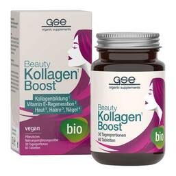 Abbildung: Gse Beauty Kollagen-Boost Tabletten Bio 60 St, Tabletten PZN 18449551