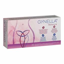 Abbildung: Gynella Balance Vaginalsuppositorien 10 St, Vaginalsuppositorien PZN 18456284