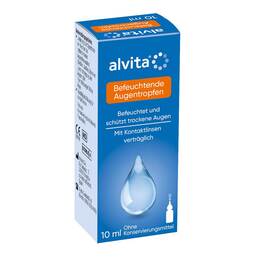 Abbildung: Alvita befeuchtende Augentropfen 10 ml, Augentropfen PZN 18456344