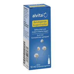 Abbildung: Alvita beruhigende Augentropfen 10 ml, Augentropfen PZN 18456350