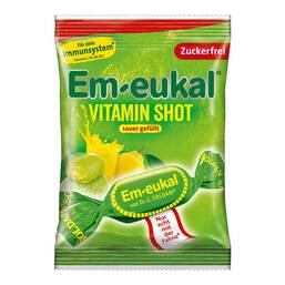 Abbildung: EM-Eukal Vitamin SHOT sauer zuckerfrei 75 g, Bonbons PZN 18459153