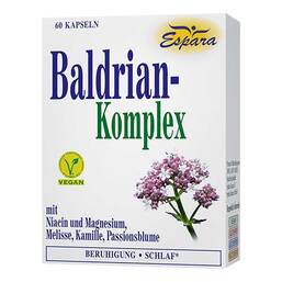 Abbildung: Baldrian-Komplex Kapseln 60 St, Kapseln PZN 18459325