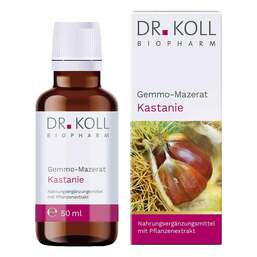 Abbildung: Gemmo Mazerat Kastanie Dr. Koll Castanea vesca Tro. 50 ml, Tropfen PZN 18468028